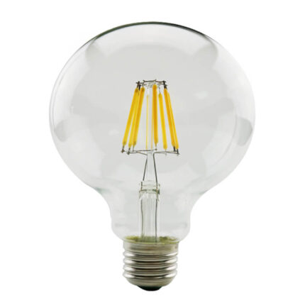 Clear filament bulb g95
