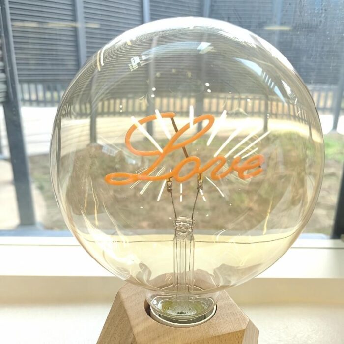 g125 love letter lamp