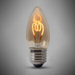 light bulb candle c35