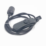 black plug e26 holder