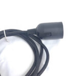 e26 socket black cable cord
