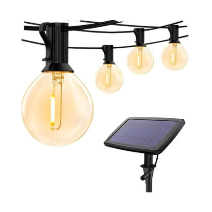 g40 solar outdoor string lgihts