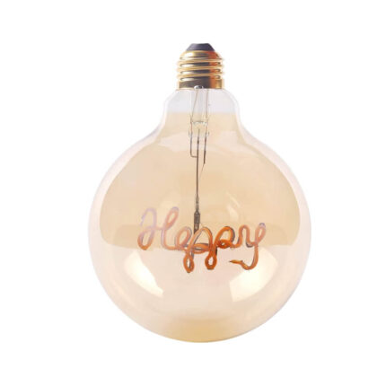 g125 happy letter bulb