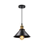 metal shade pendant light