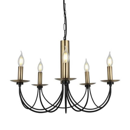 люстра со свечами