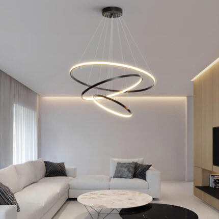 living room chandelier