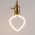 heart shaped led lamp