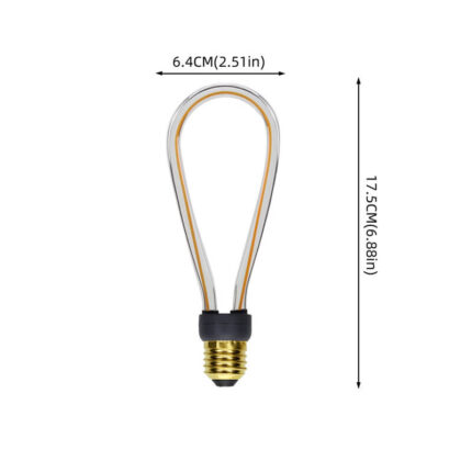 single circle led bulb