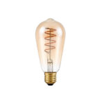 ST64 amber light bulb
