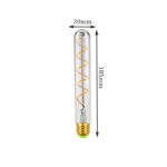 T185 tube bulb size
