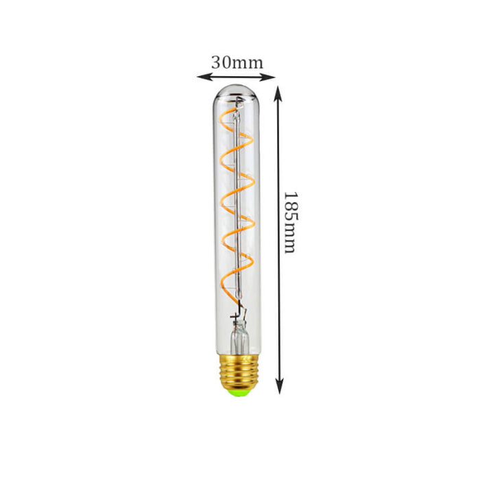 T185 tube bulb size