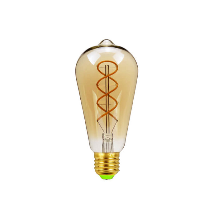 double spiral light bulb