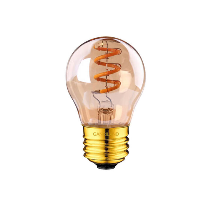 g45 amber light bulb