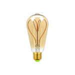 heart edison bulb