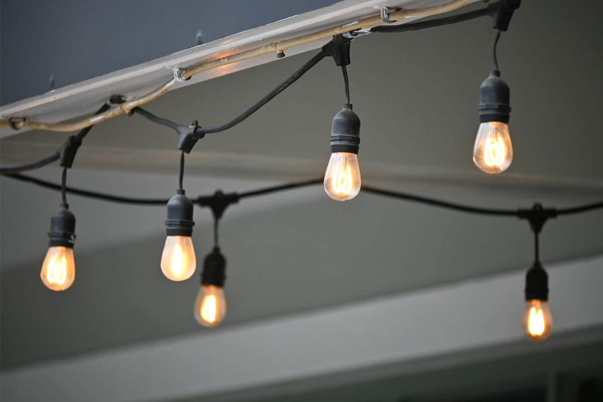 outdoor string light with s14 bulb