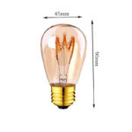 bombilla ámbar st45