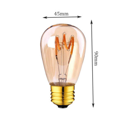 st45 amber light bulb