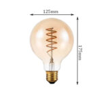 g125 amber bulb