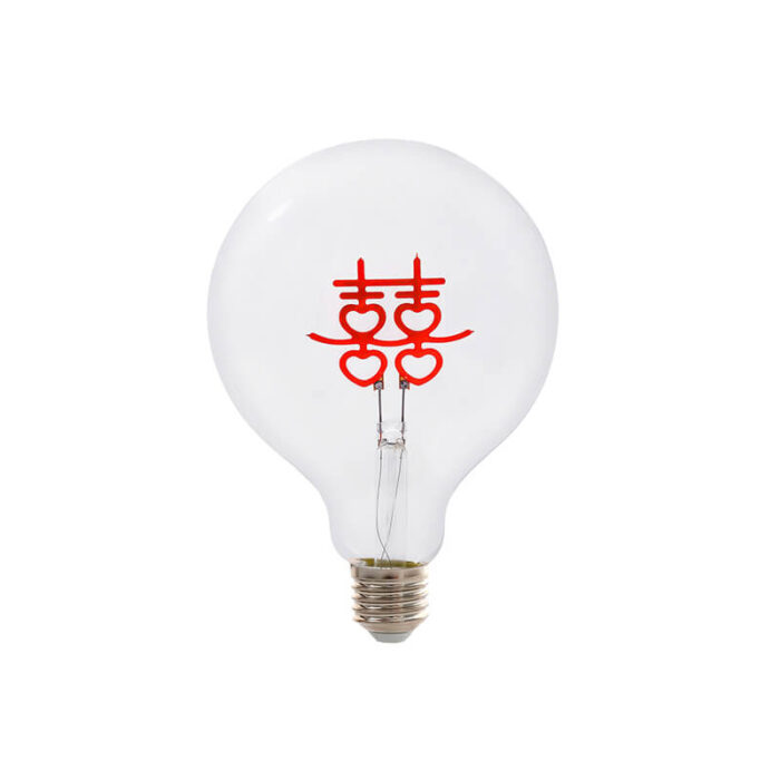 g125 double heart lamp