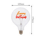 g125 letter bulb