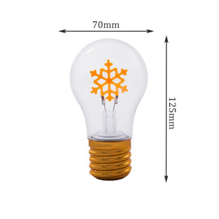 light bulb snow