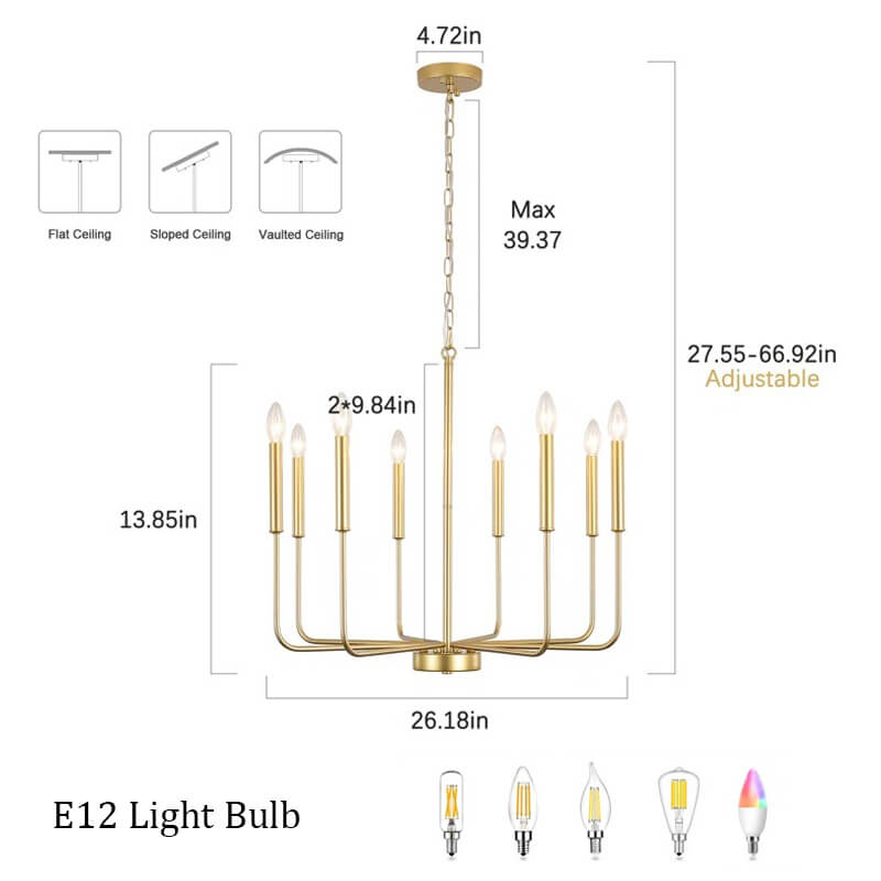 chandelier and lighting