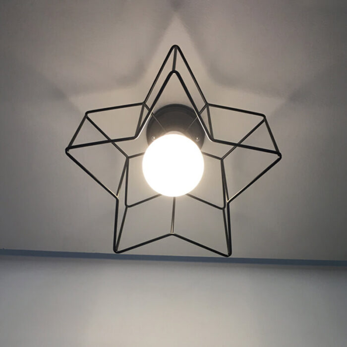 Pentagonal ceiling light