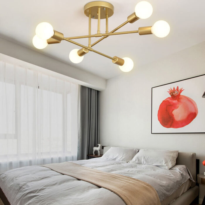 gold chandelier light