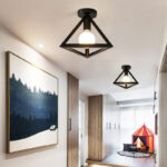 современный потолочный светильник середины века