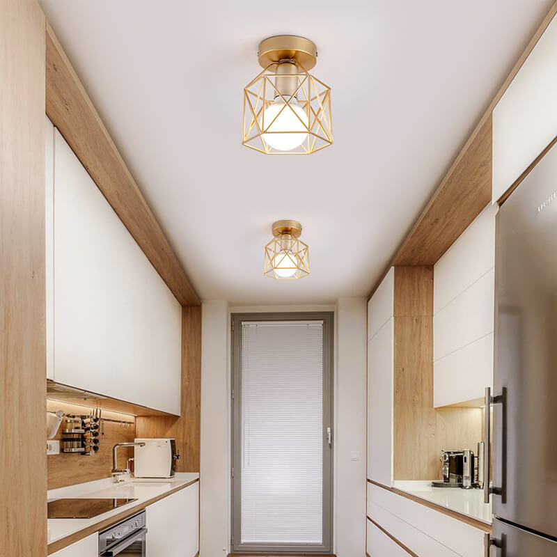 semi flush ceiling light