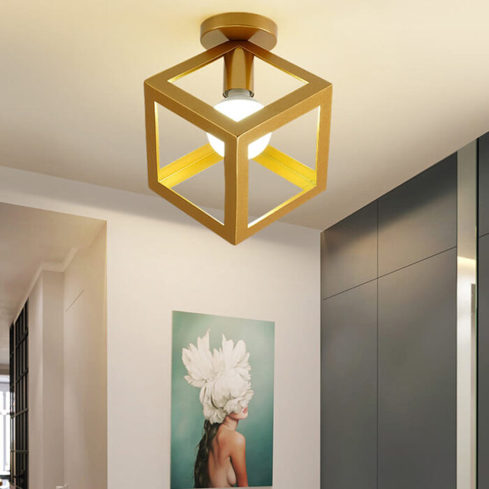 semi flush mount ceiling lights