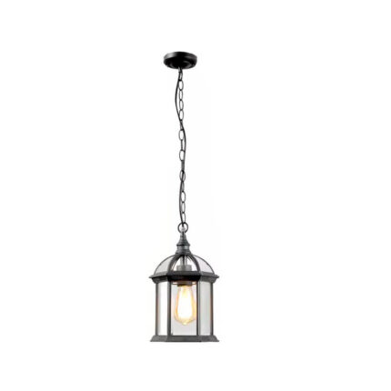 black pendant light