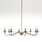 brass chandelier for kitchen