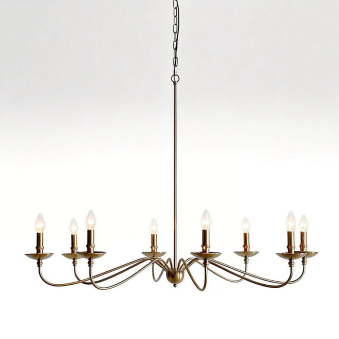 brass chandelier for kitchen