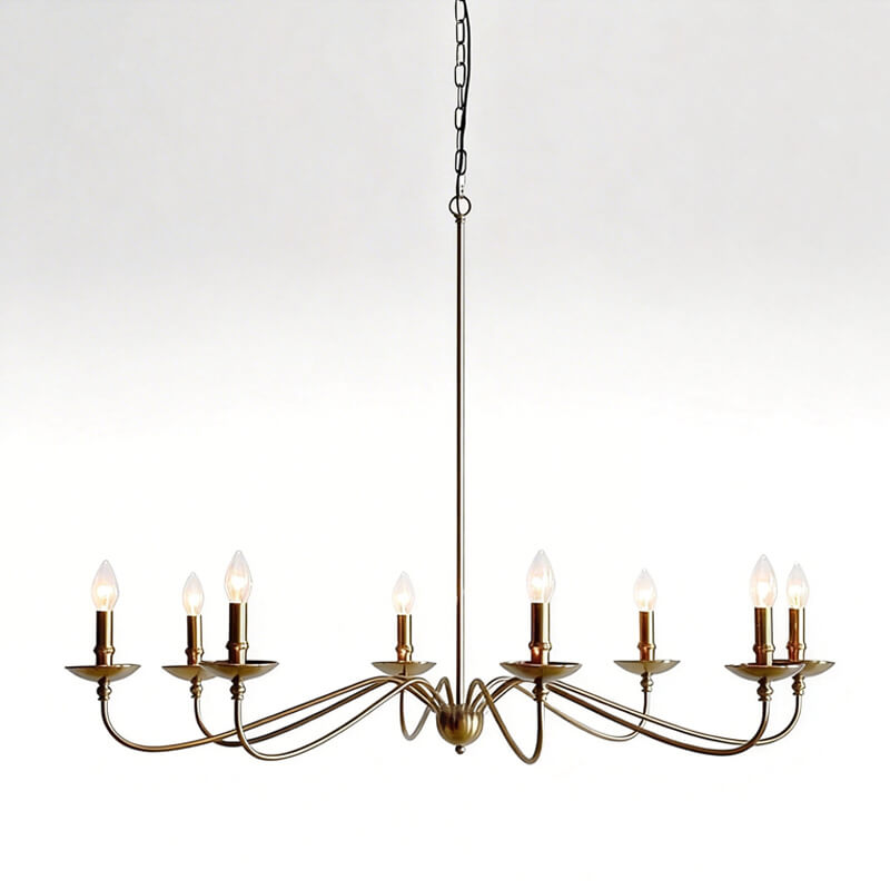 brass chandelier for kitchen
