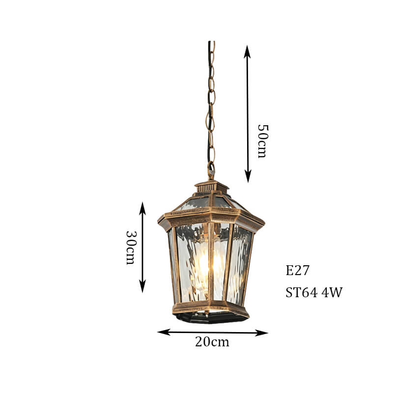 brass light fixture