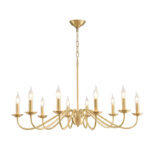flush mount chandelier