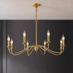 gold chandelier