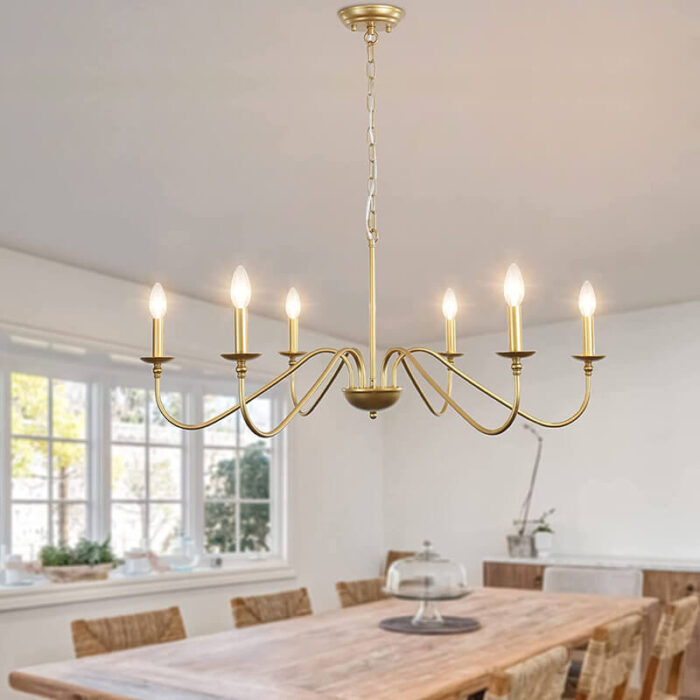minimalist chandelier