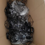 round cage pendant light