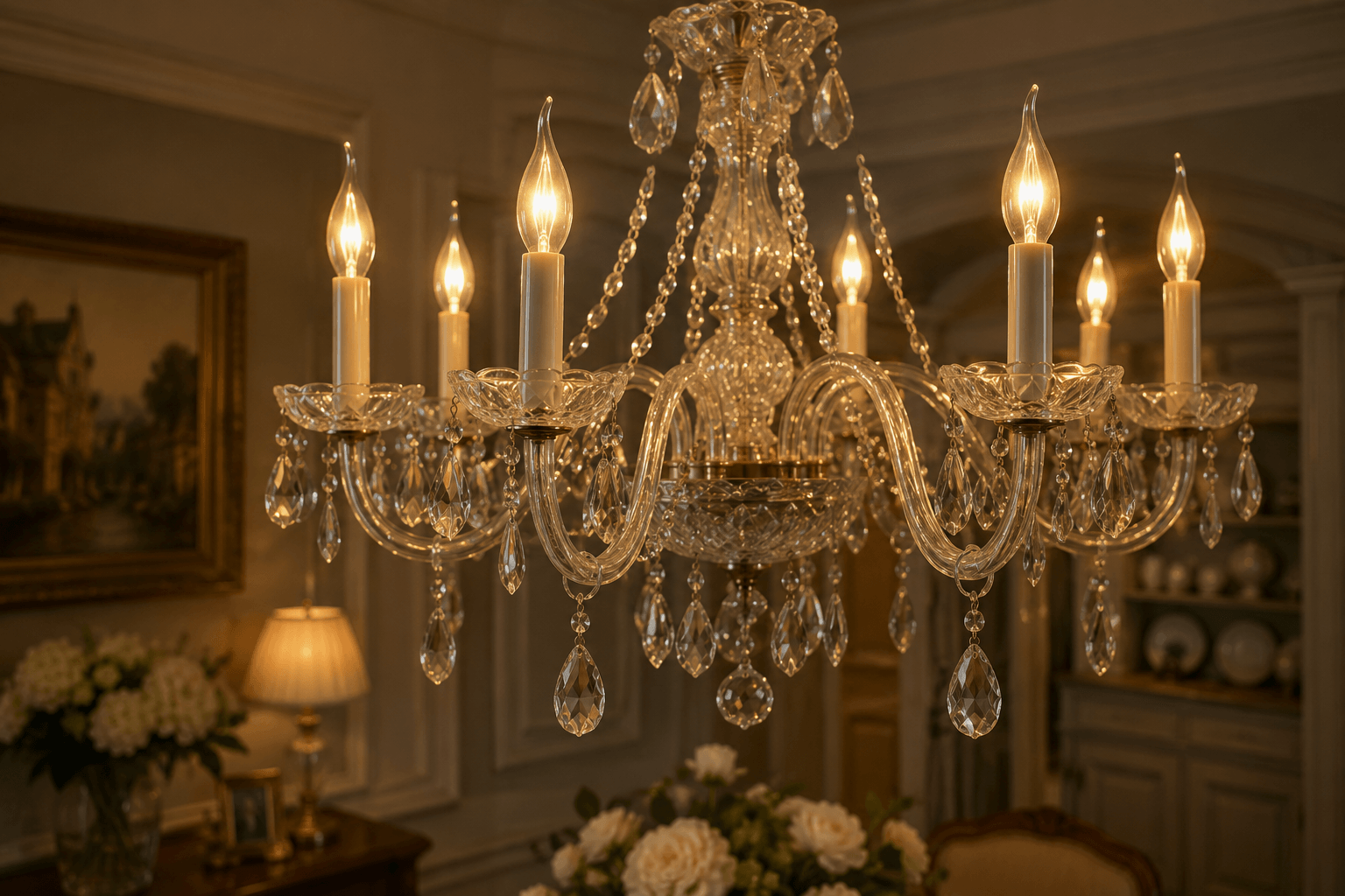 chandelier with candle light chandelier with candle light