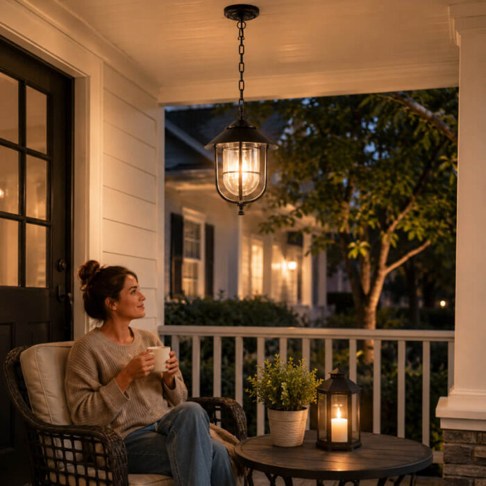 metal shade light fixture