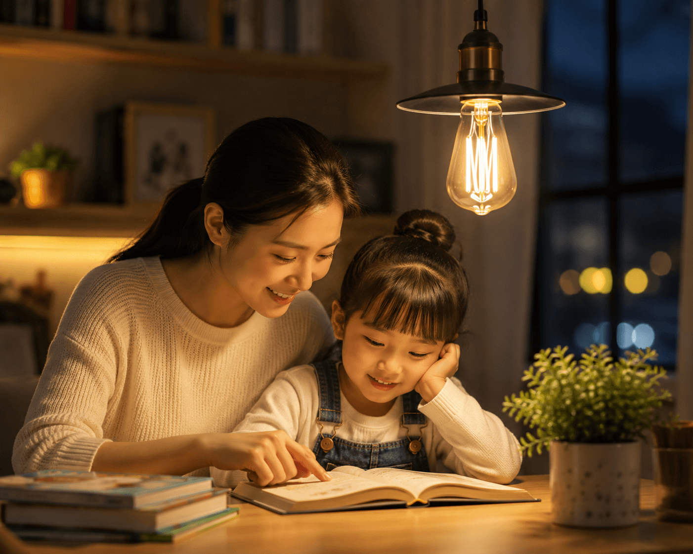 single pendant light for study