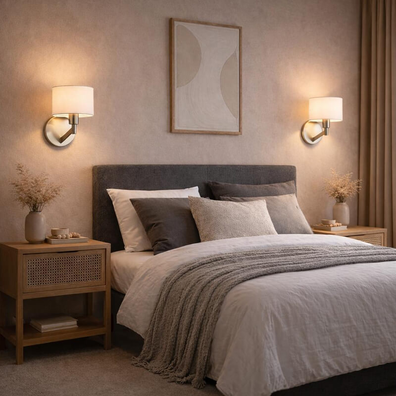 bedroom wall lights