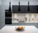 black pendant light