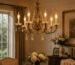candle light chandelier