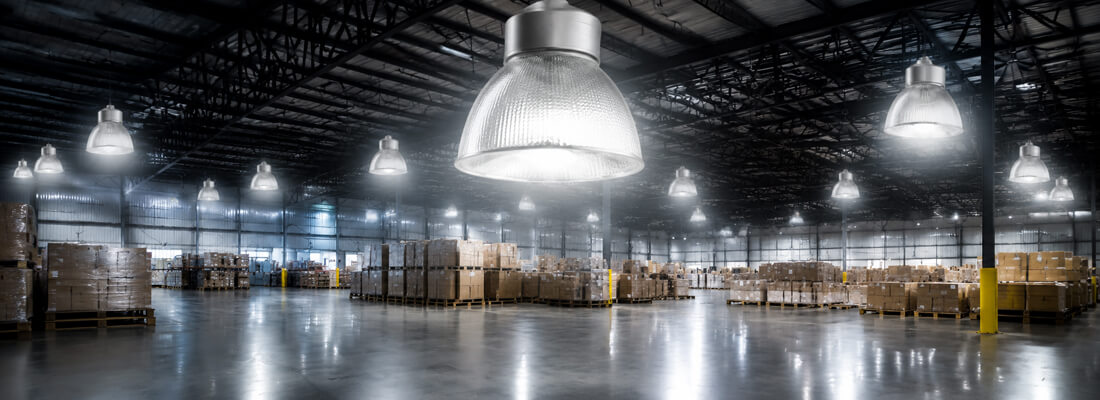 hid bulbs in warehouse