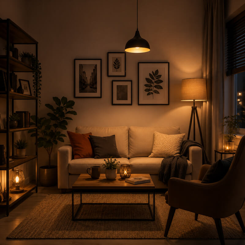 living room lighting