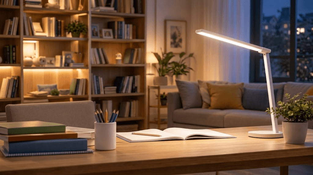 safe table light