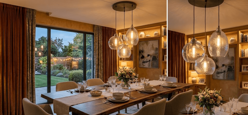 3 heads glass shade pendant lights 3 heads glass shade pendant light for dining room